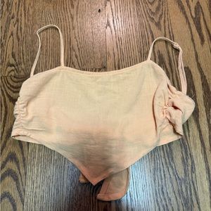 Pacsun orange tank top size s